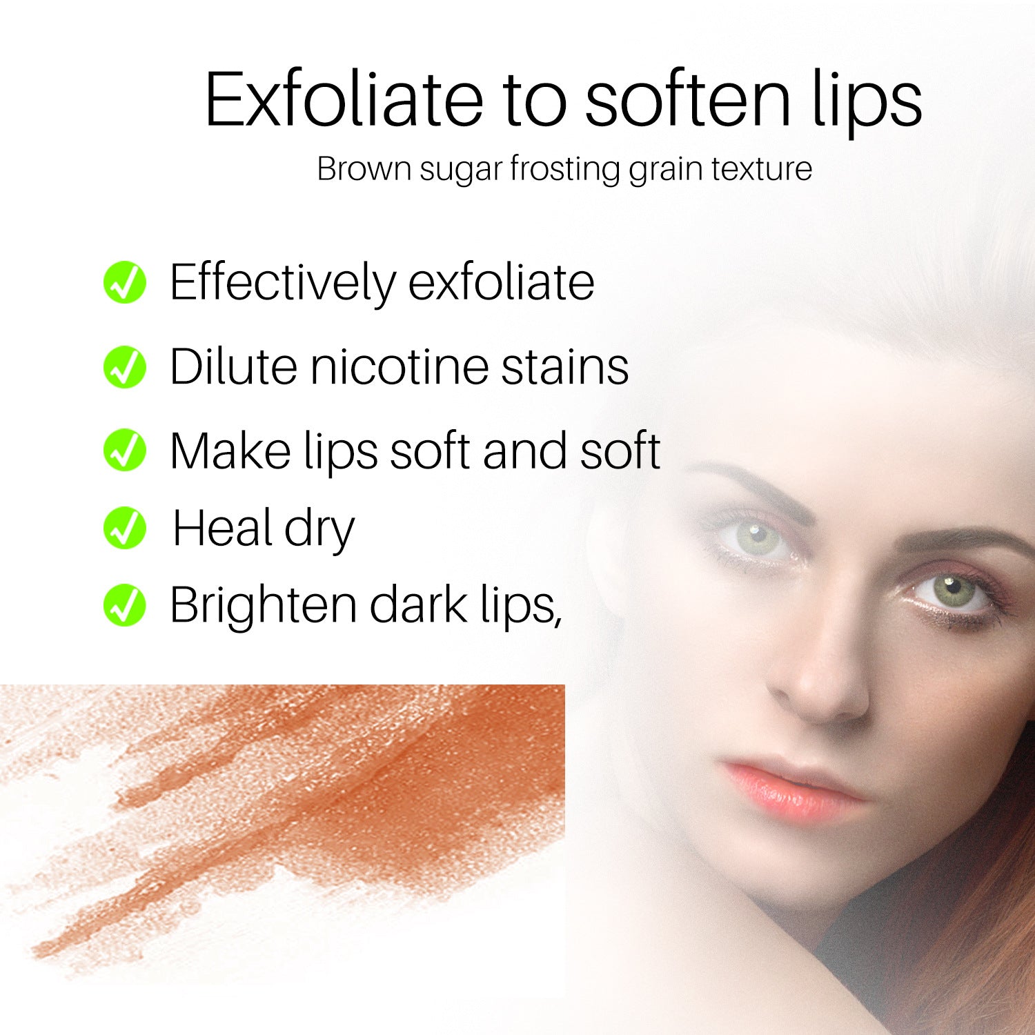 Brown Sugar Lip Scrub Cream product photo 2
