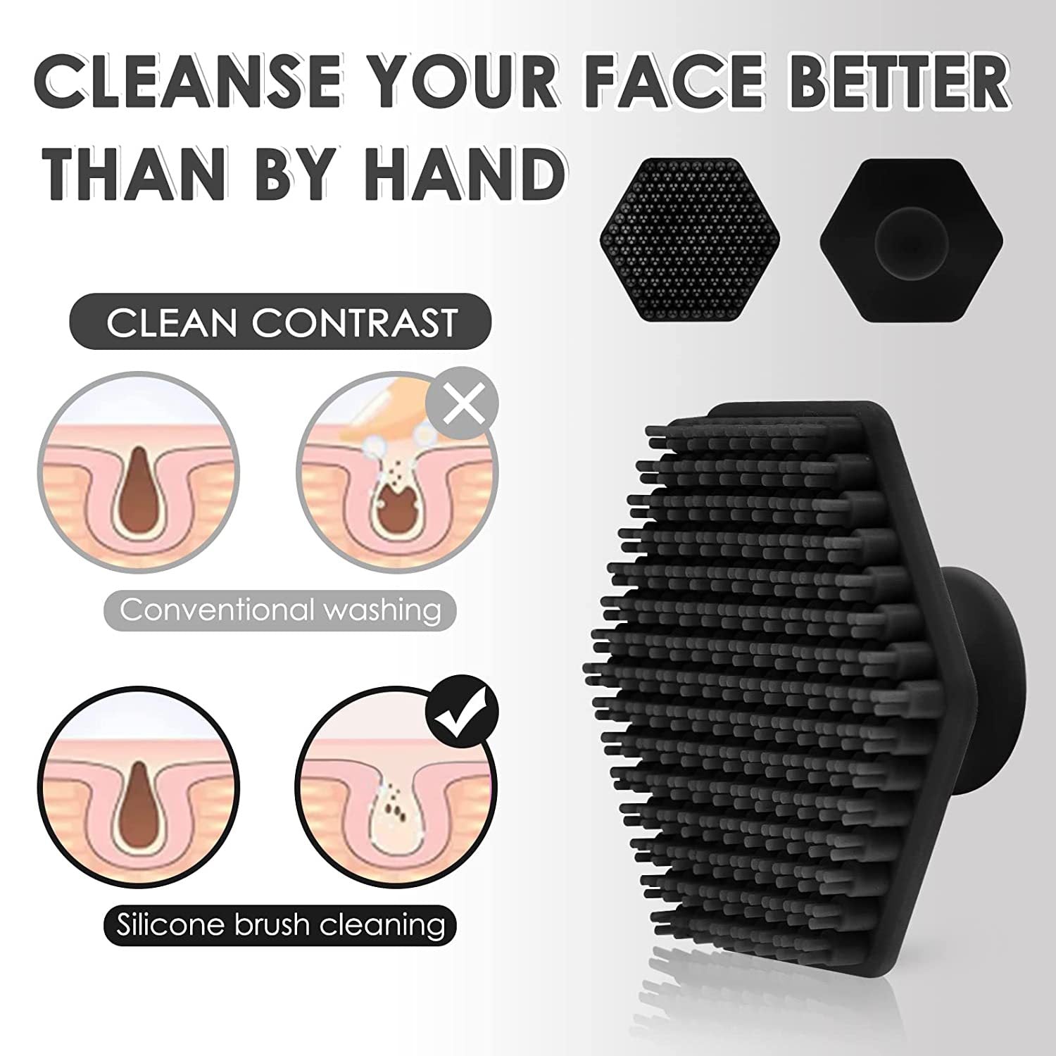 Silicone Face Scrubber