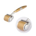 Titanium Derma Roller with micro-needle close-up